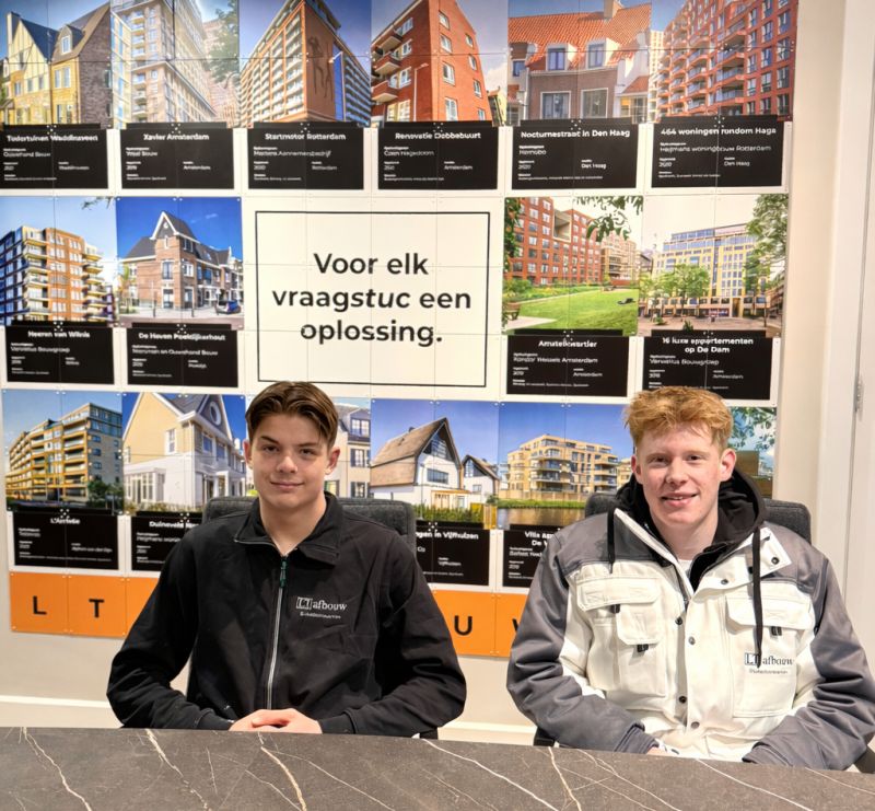 Twee nieuwe talenten erbij bij LT Afbouw!
