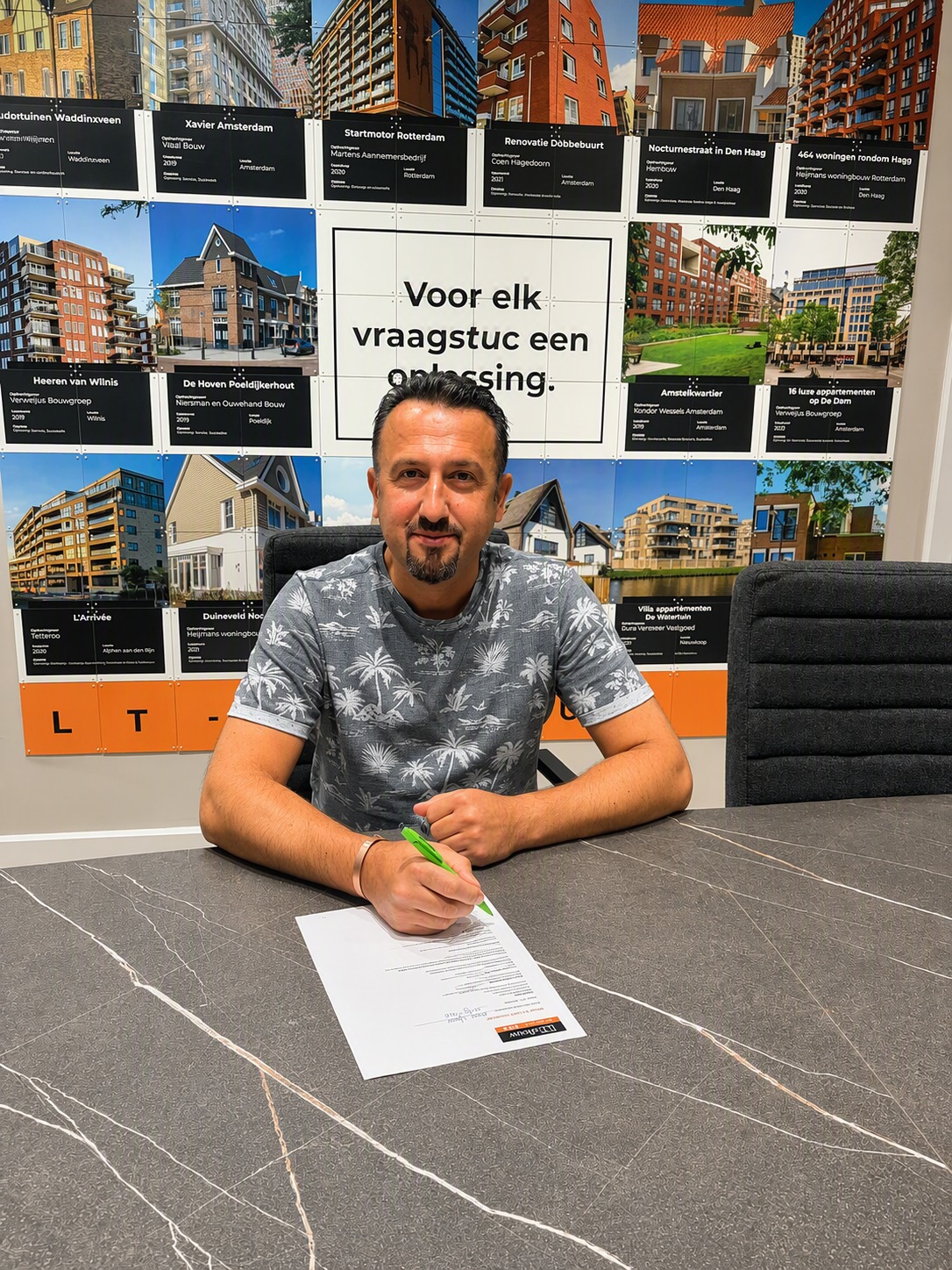 Welkom bij LT Afbouw, Ersoy Yasar!